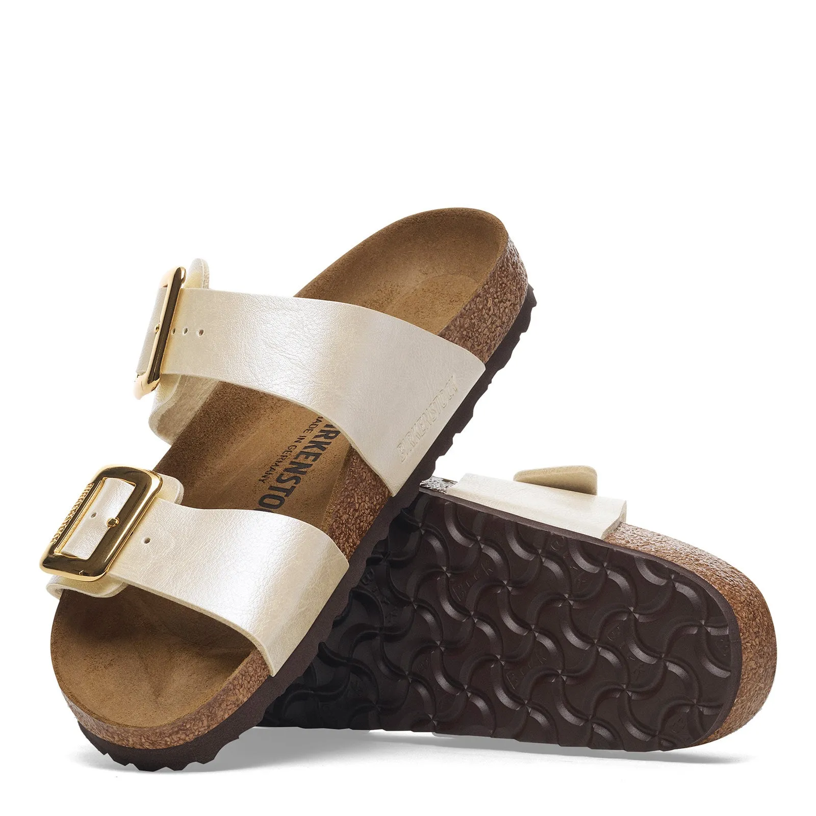 Women's Birkenstock, Sydney Luxe Buckle Sandal - Narrow Fit Universal Fit