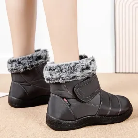 Snow Boots With Arch Support OCW Women Winter Boots Orthopedic Warm Fur Snow Ankle Waterproof Non Slip Boots
