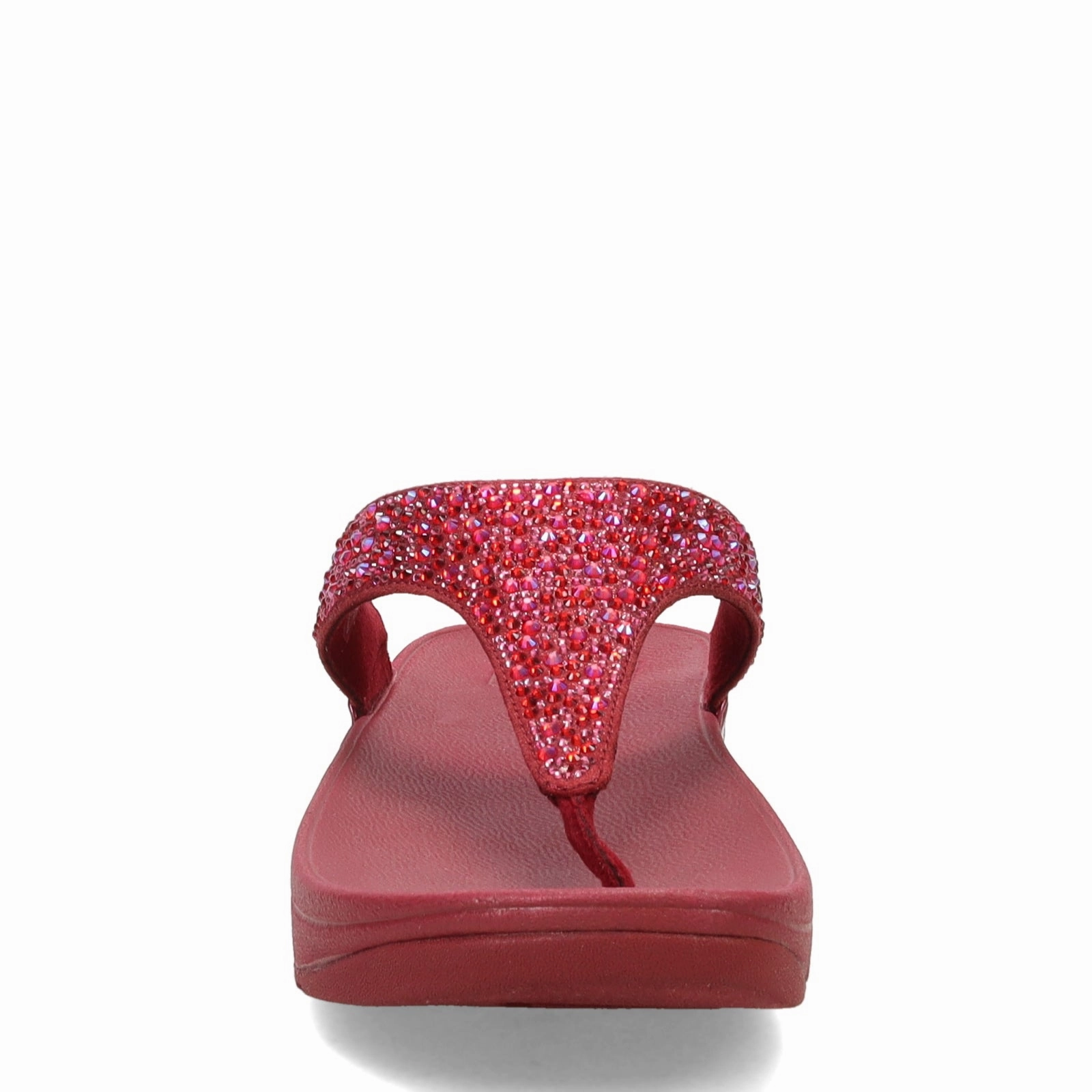 Women's FitFlop, Lulu Crystal Mix Toe Post Sandal Wide Straps