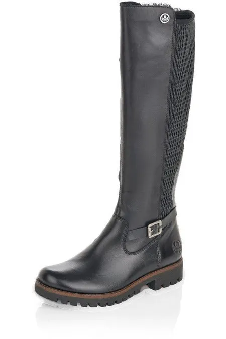 Outdoor Lifestyle RubberOutsole Rieker 78592 black