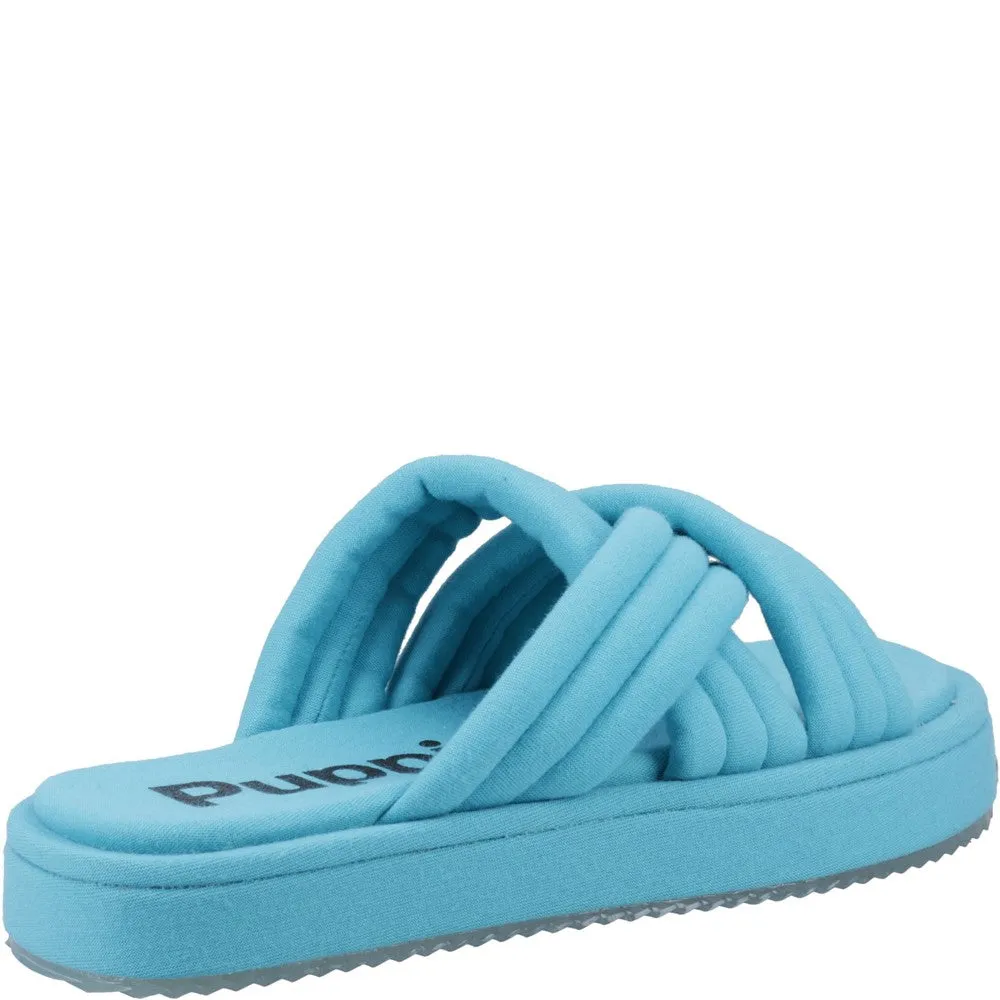 Soft Footbed Y Strap Design Hush Puppies Sienna Slide