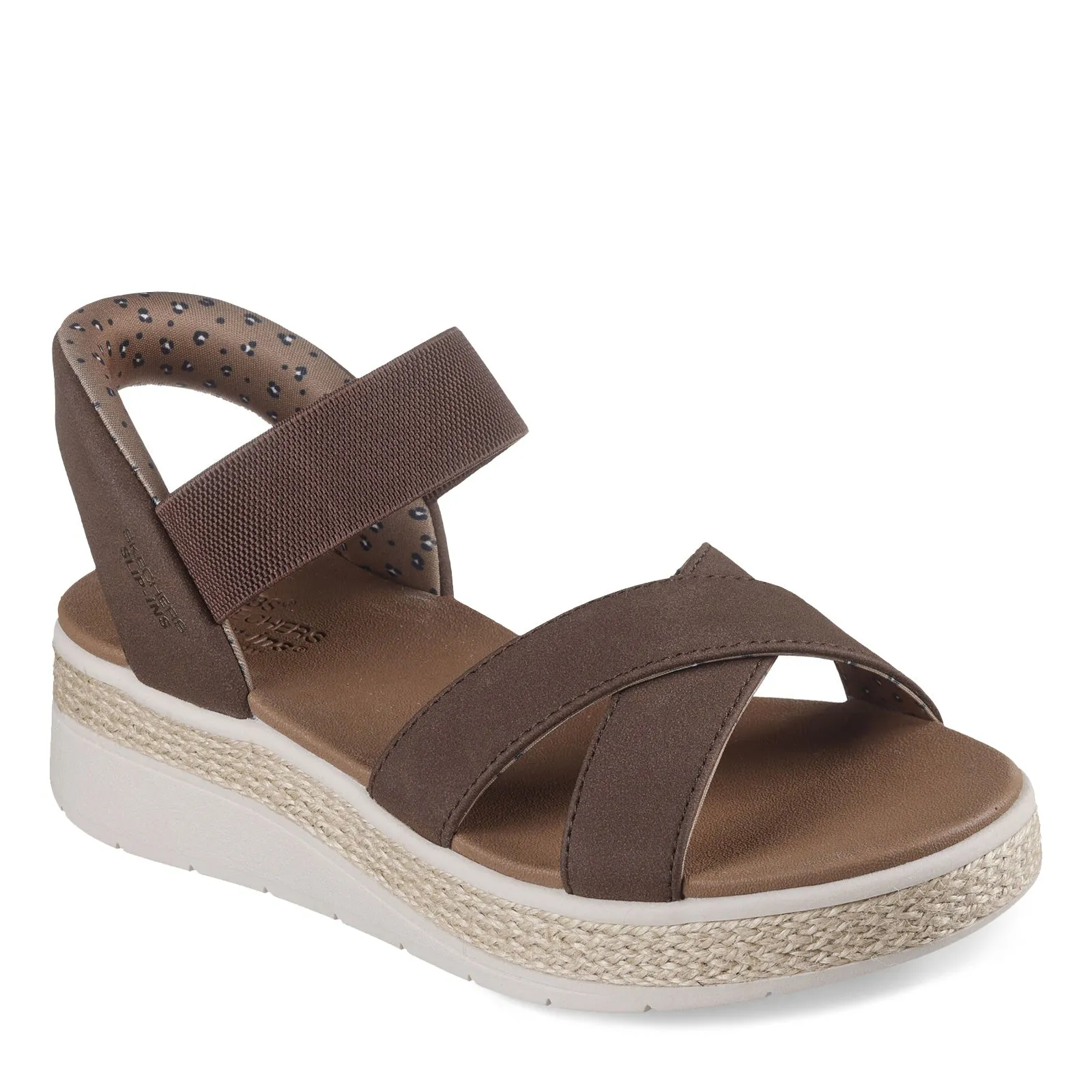 Women's Skechers, Slip-ins: BOBS Sun Ray - Move Over Sandal - Wide Width Chic Sandals for Every Day Anti Odor