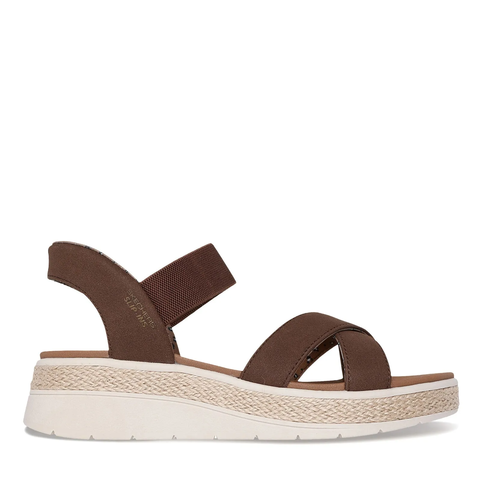 Women's Skechers, Slip-ins: BOBS Sun Ray - Move Over Sandal - Wide Width Street Chill