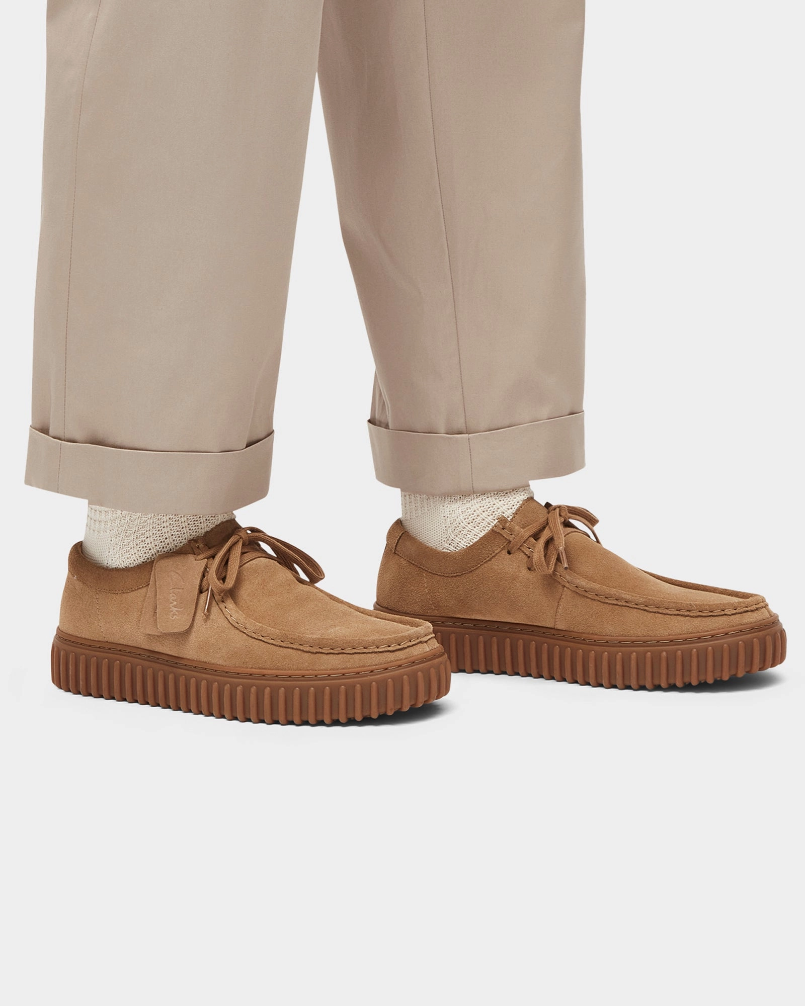 Compression Fit Torhill Lo Dark Sand Suede