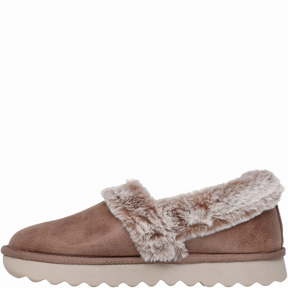 On Track Zip   Up Skechers Cozy Up Slippers