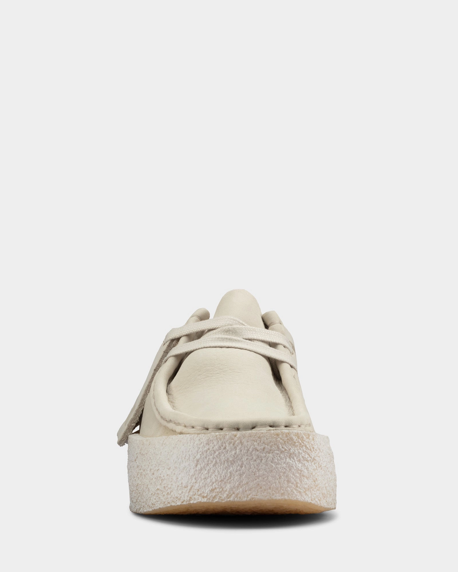 Spring Style Wallabee Cup. (W) White Nubuck