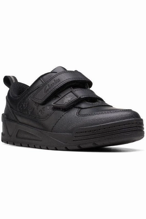 Clarks Palmer Steggy Kid school shoe Study Glow