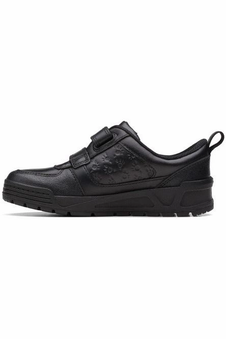 Clarks Palmer Steggy Kid school shoe Zipper Closure