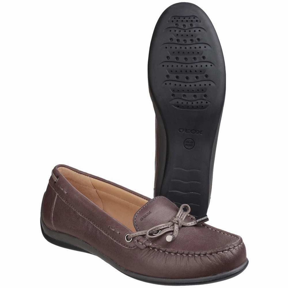 Geox Yuki Slip On Moccasin Shoe Work Pace
