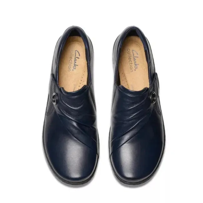 Clarks Women's Cora Aubrie Mary Jane - Navy Asics 2020 Running Shoes