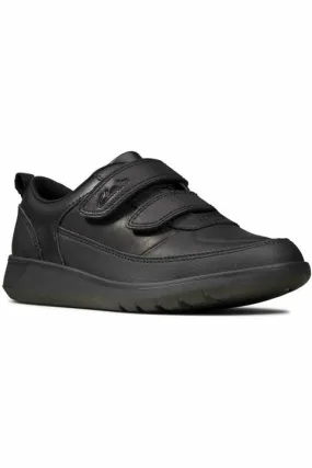 Amazon Prime Asics Shoes Clarks Scape Flare Kids black leather school Shoes