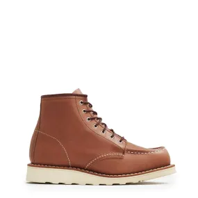 Red Wing Womens 6-Inch Classic Moc Mocha Oro-iginal Functional Wear Multi Season