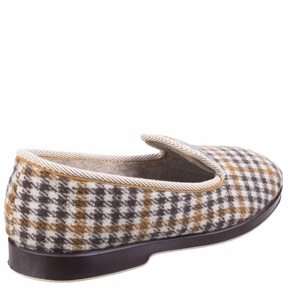GBS Everett Check Slipper Coast Glow