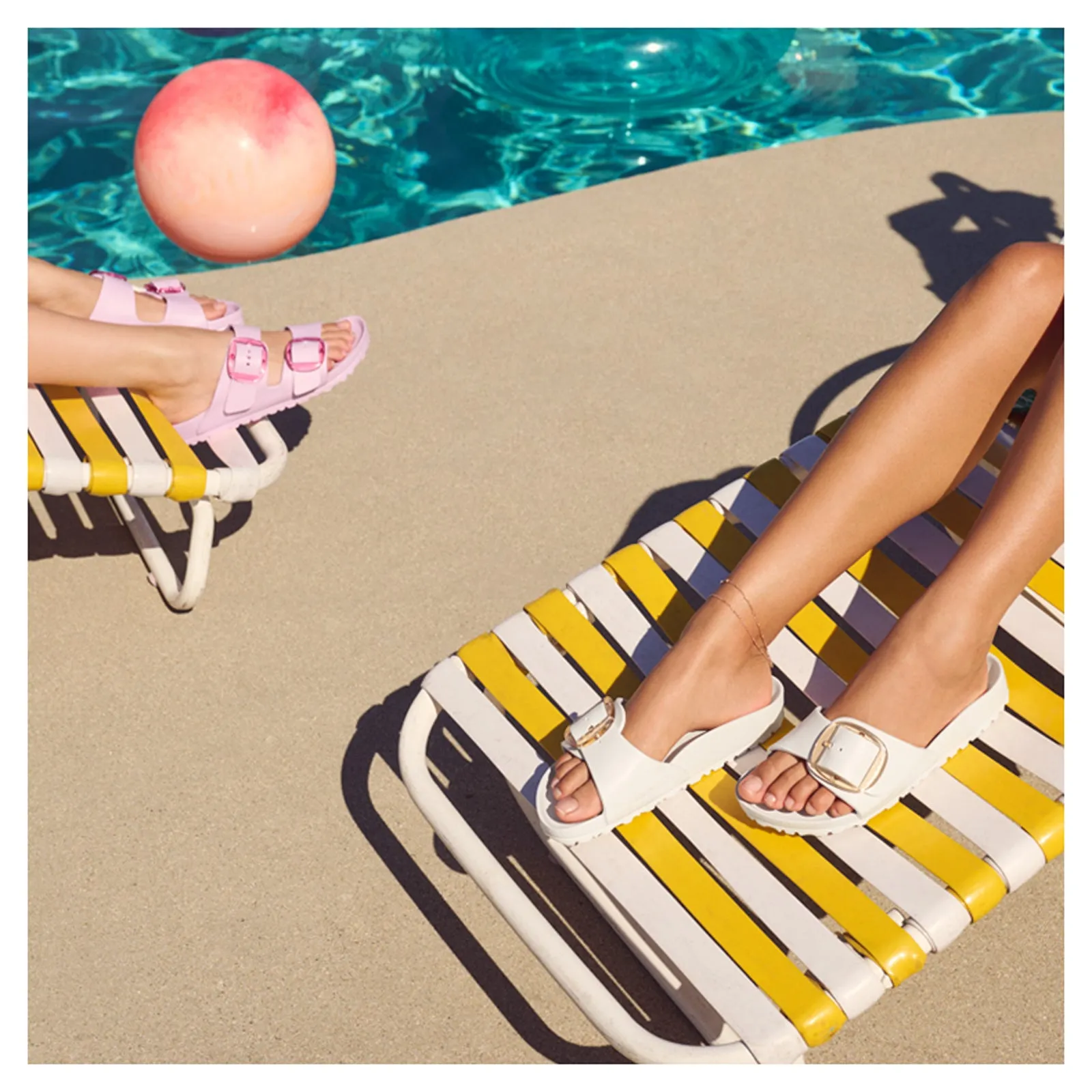 Cozy Choice Sporty Flats Women's Birkenstock, Madrid Big Buckle EVA Sandal - Narrow Fit