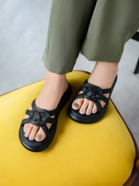 Womens "NUZINIO" Casual Comfy Slippers Stitch Slippers