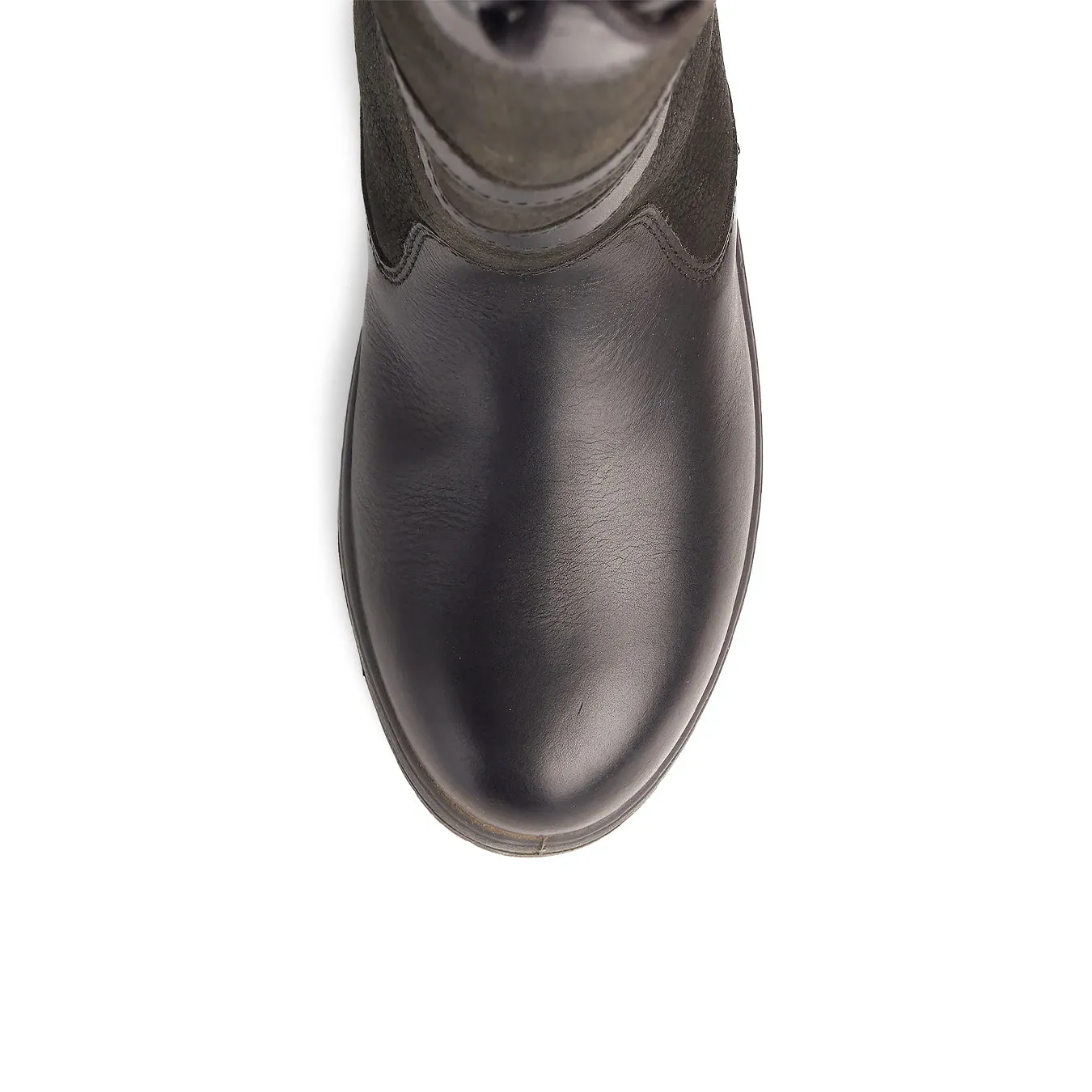 Dubarry Womens Galway Gortex Leather Boot Black Day Wear