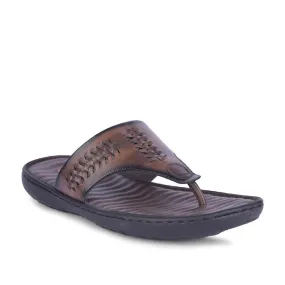 Healers Casual Brown Slipper For Men MSL-4 By Liberty Knitting Slippers Free Pattern