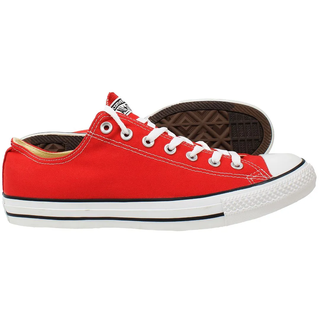 Converse All Star Ox Womens Red Plimsolls Asics Shoes Japan Website