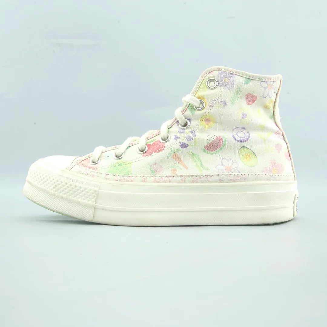 CONVERSE CHUCK TAYLOR ALL STAR LIFT PLATFORM FRUITS Air Pump Sneakers