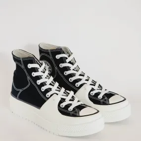 Asics Shoe Simulation Converse CTAS Construct Black/Vintage White/Egret Sneakers A05094C NWT