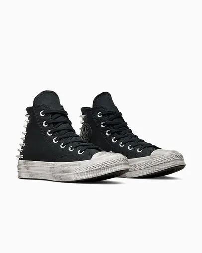 Converse - Women's Chuck 70 Studded Black/White/Black A07207C Kendrick Lamar Asics Shoes