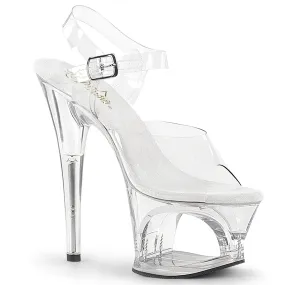 MOON-708 Pleaser Clear Sexy Platform Shoes (Pole Dancing Heels) Dsw Shoes Asics
