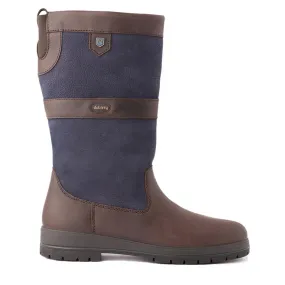 Desert Design Winter Fashion Dubarry Womens Kildare Leather Boot Navy / Brown