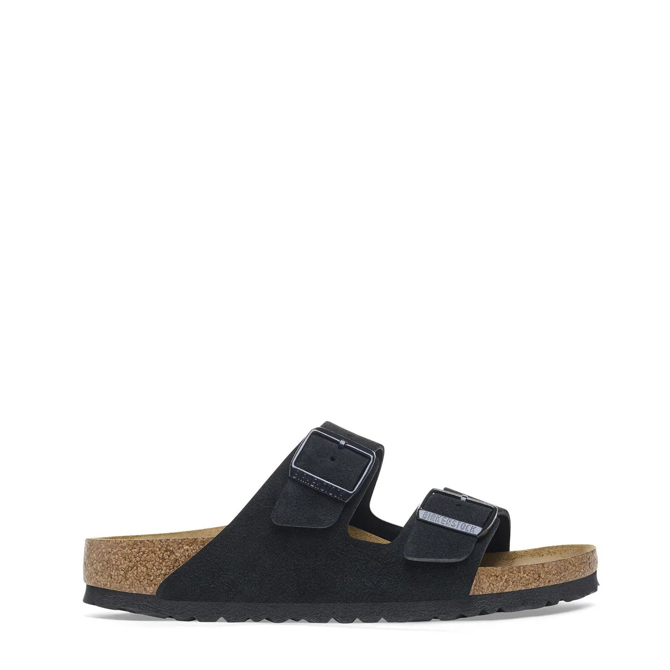Canvas Upper Stud Detail Birkenstock Womens Arizona Narrow Sandal Black