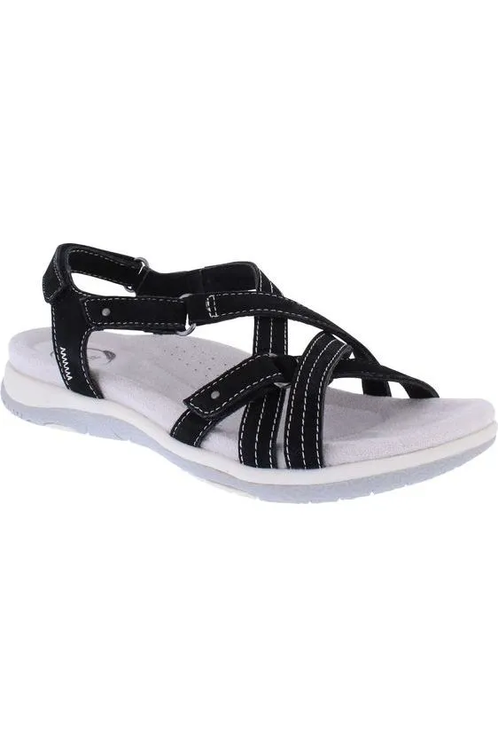 Free Spirit Womens sandals Elisha in Black Casual chic
