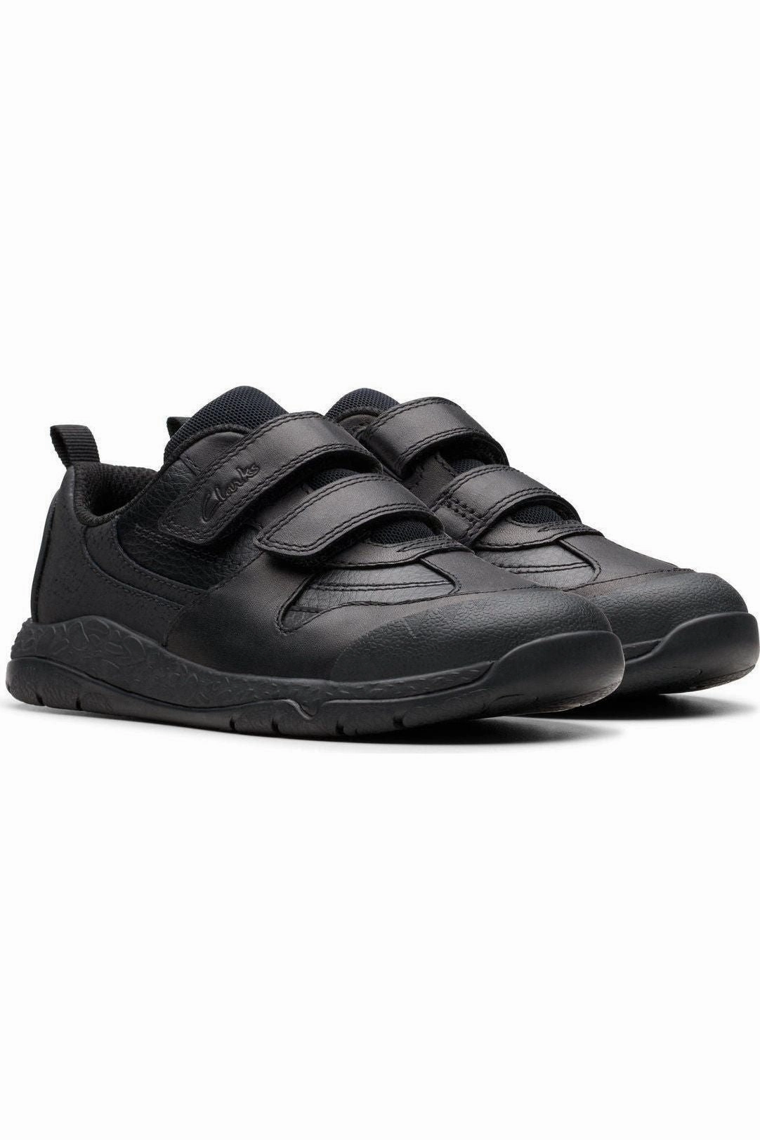 Rubber Outsole Clarks Steggy 2 Pace Kid school shoe