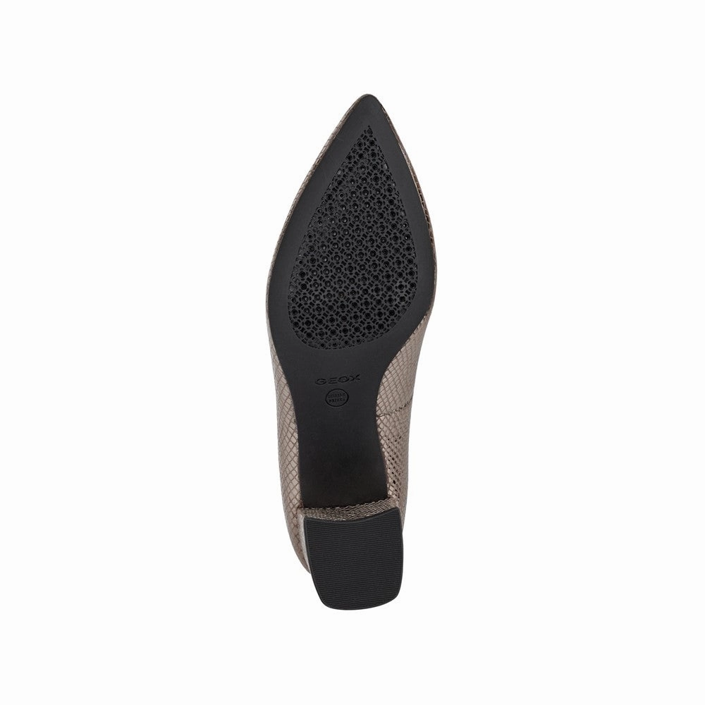 Cushioned heel Ocean Path Geox Bigliana Court Shoe
