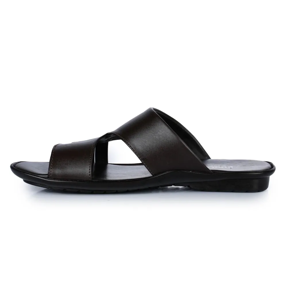 Favorite Slippers Coolers Brown Casual Slipper For Men COOL99-81 By Liberty