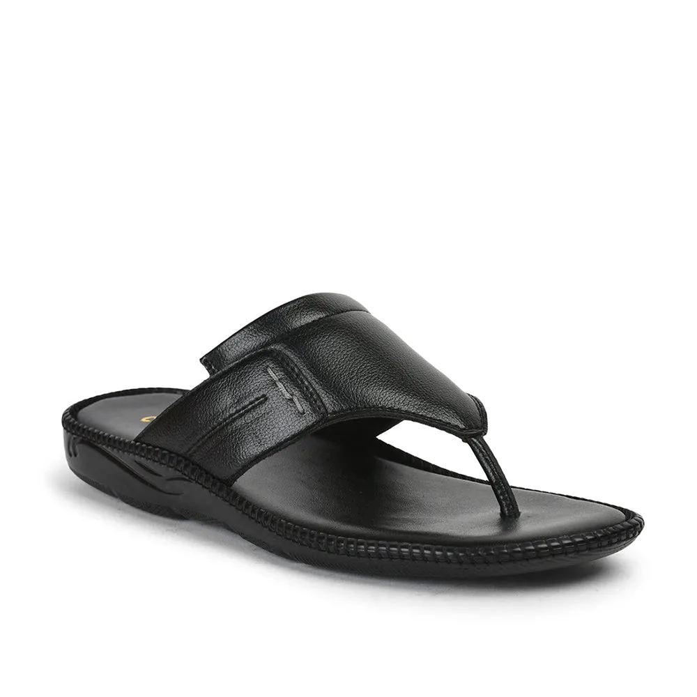 Grey Slides Coolers By Liberty Men VCL-26 Black Casual Slipper