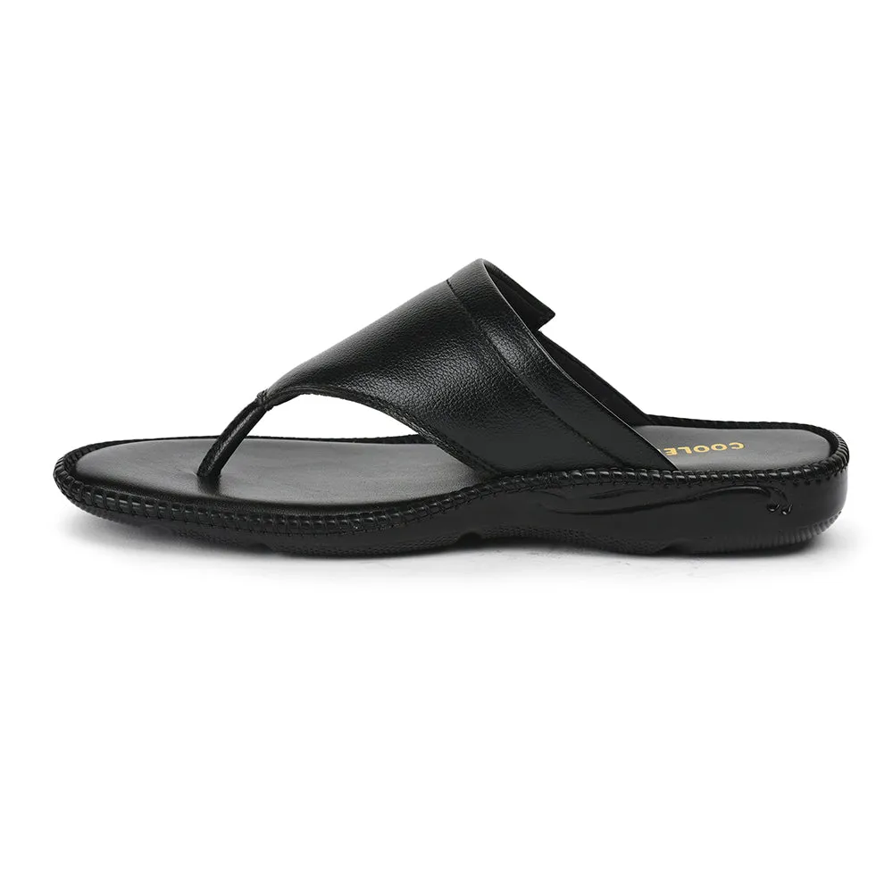 Coolers By Liberty Men VCL-26 Black Casual Slipper Slippers For Indoors