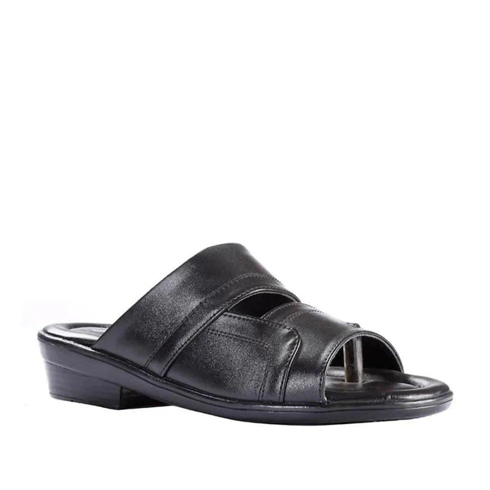 Fuzzy Slippers Porn Coolers Casual (Black) Slippers For Men 7153-44 By Liberty