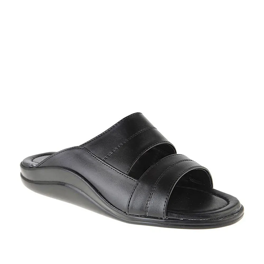 Coolers Casual (Black) Slippers For Men 7193-60 By Liberty House Shoes Vs Slippers