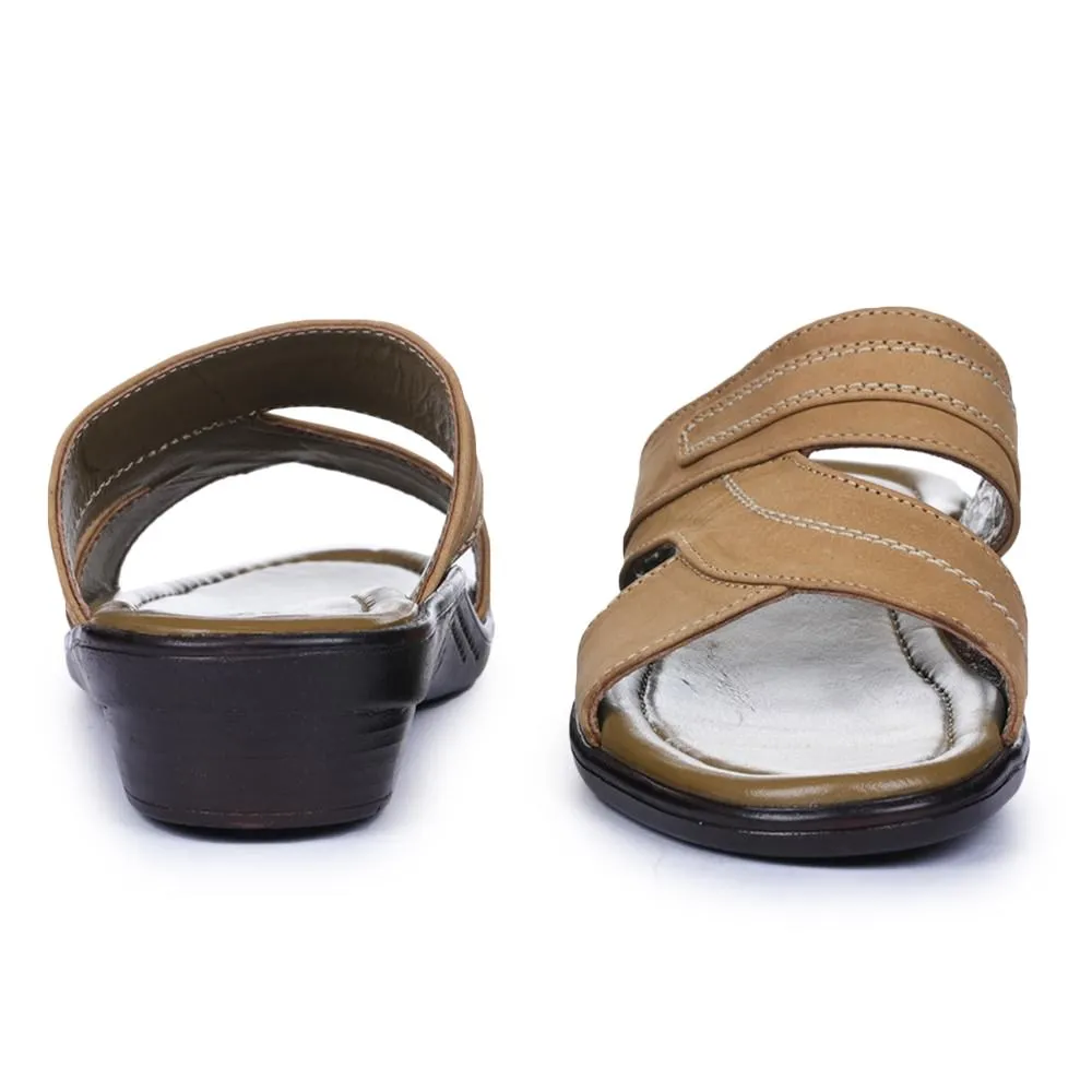 Black Slides Coolers Casual (Brown) Slippers For Men 7153-37 By Liberty