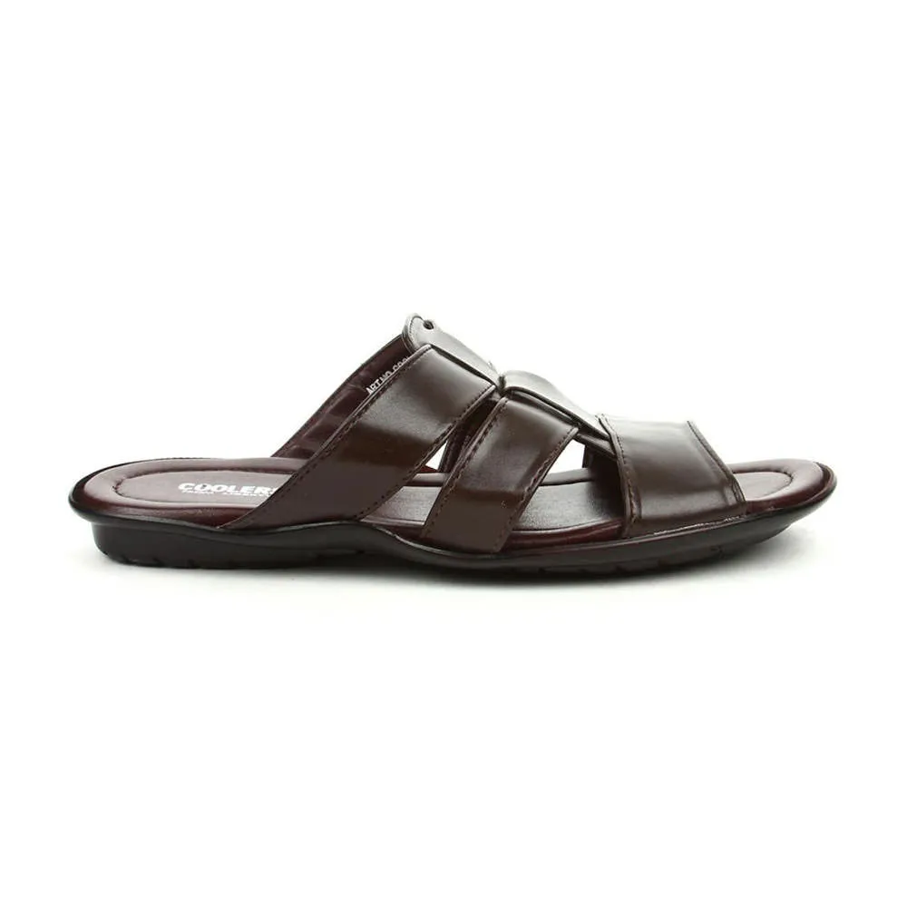 Milk And Cookies Slippers Coolers Casual (Brown) Slippers For Men COOL99-3 By Liberty