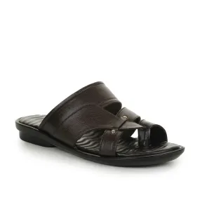 Coolers Casual Brown Slippers For Men TRL-113 By Liberty Duolingo Slippers