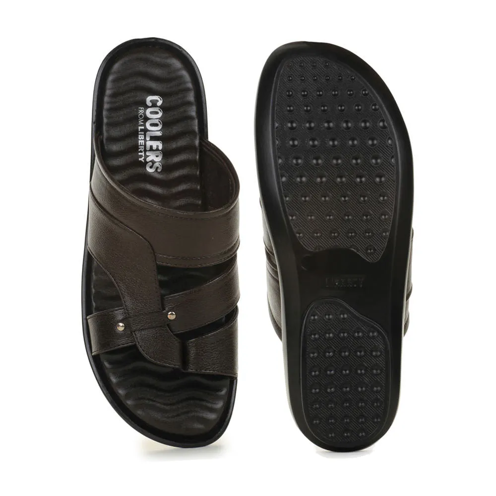 Nordic Slippers Coolers Casual (Brown) Slippers For Men TRL-113 By Liberty