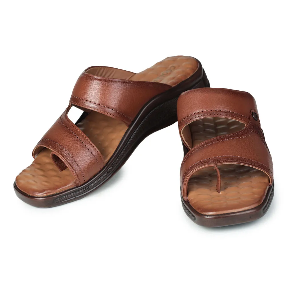 Mk Slide Coolers Casual (Tan) Slipper For Men 2050-613 By Liberty