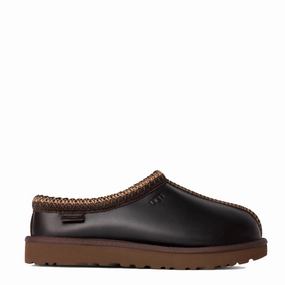 UGG Tasman Leather Regen Slipper Ironwood Removable Seaside Step