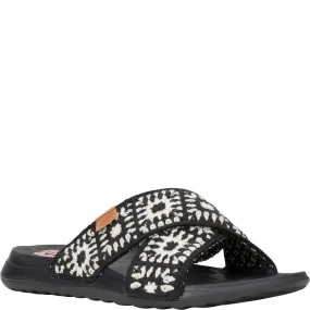 platform HEYDUDE Christi Slide Cottage Crochet Mule