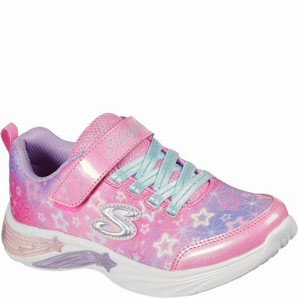 Pull Step Tidy look Skechers Star Sparks Trainers