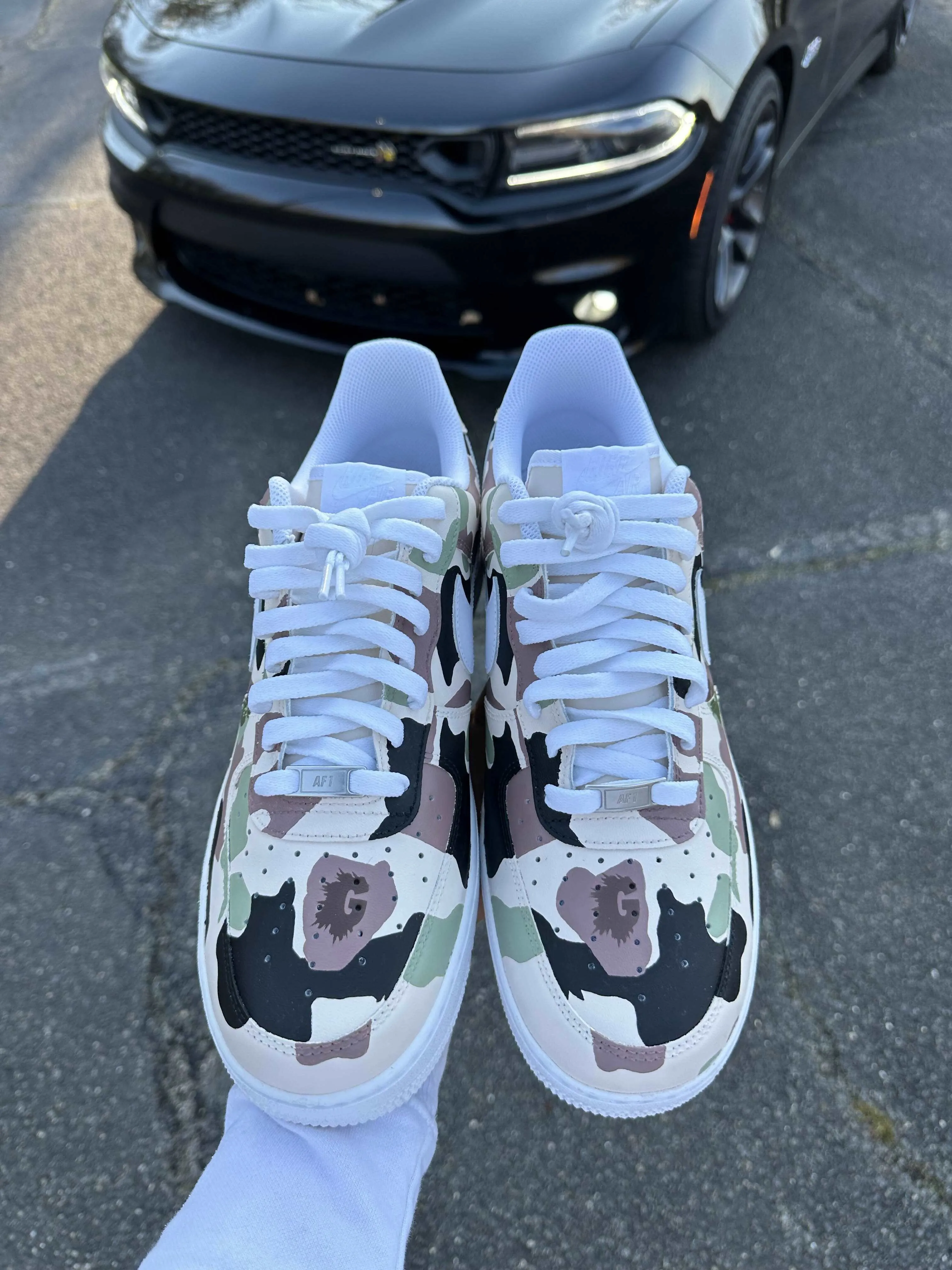 Camo Air Force 1s Asic Aggressor 2 Wrestling Shoes