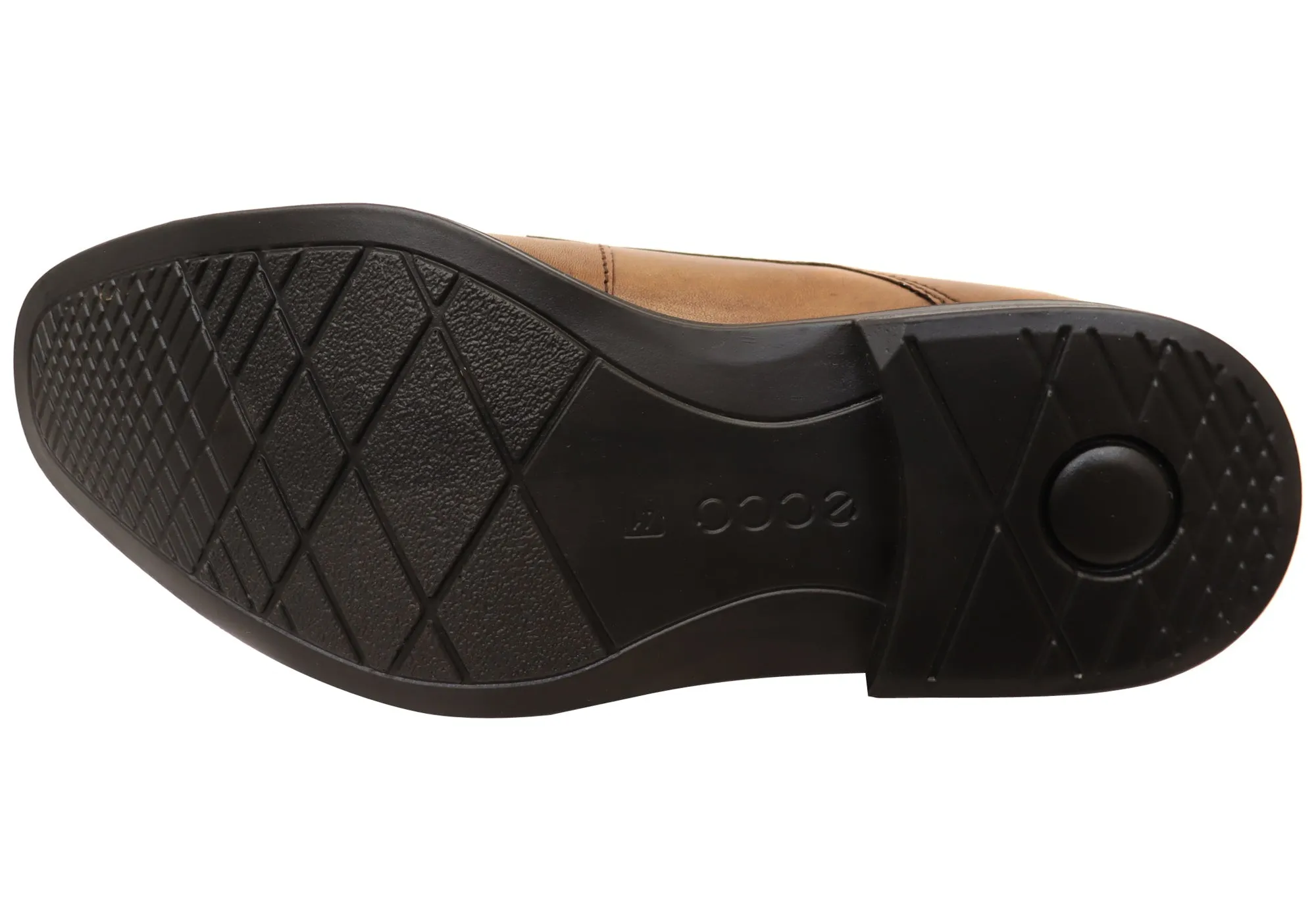 ECCO Mens Comfortable Leather Melbourne Lace Up Dress Shoes Adidas Golf Shoes Spikeless