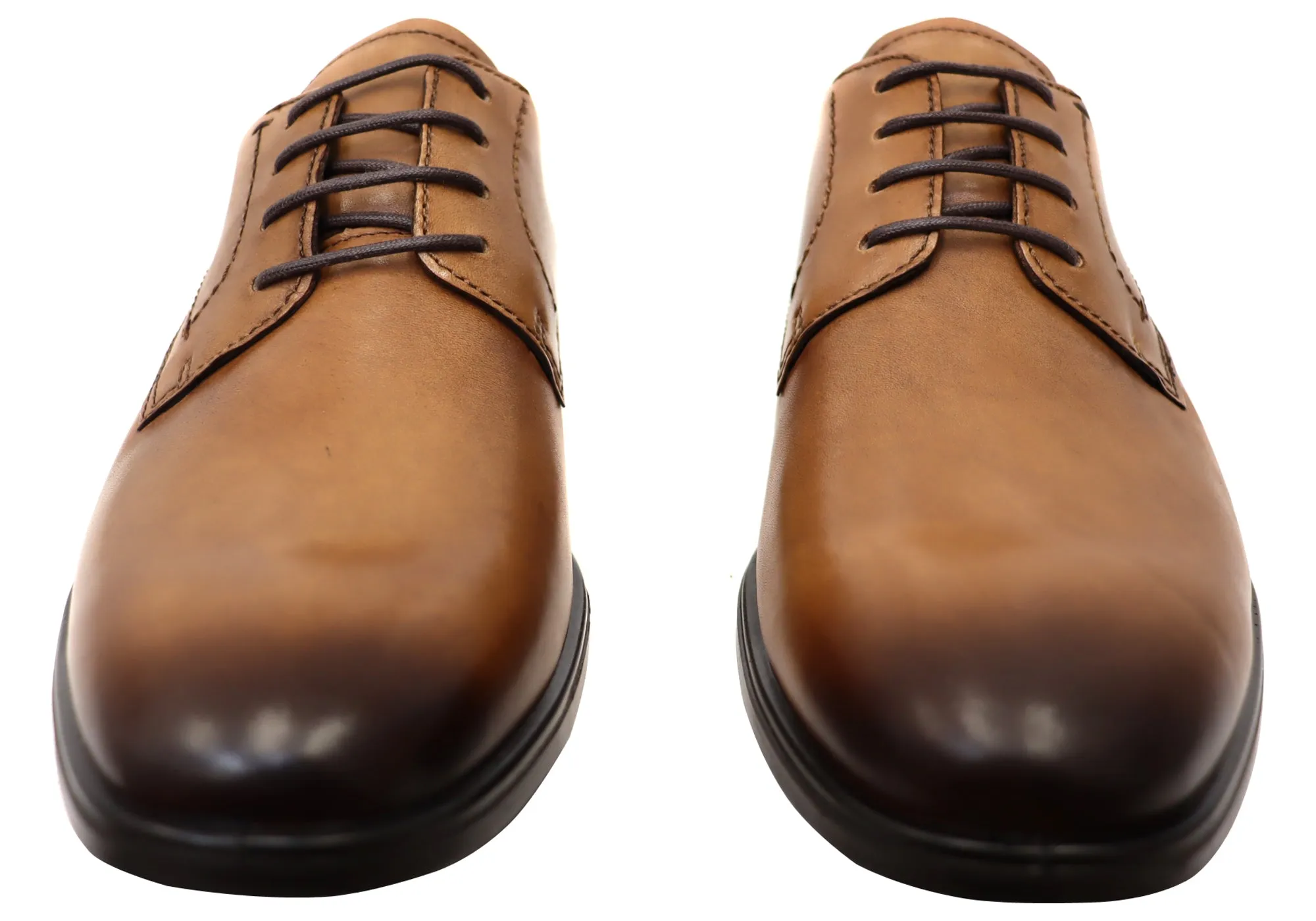 Customized Adidas Shoes ECCO Mens Comfortable Leather Melbourne Lace Up Dress Shoes