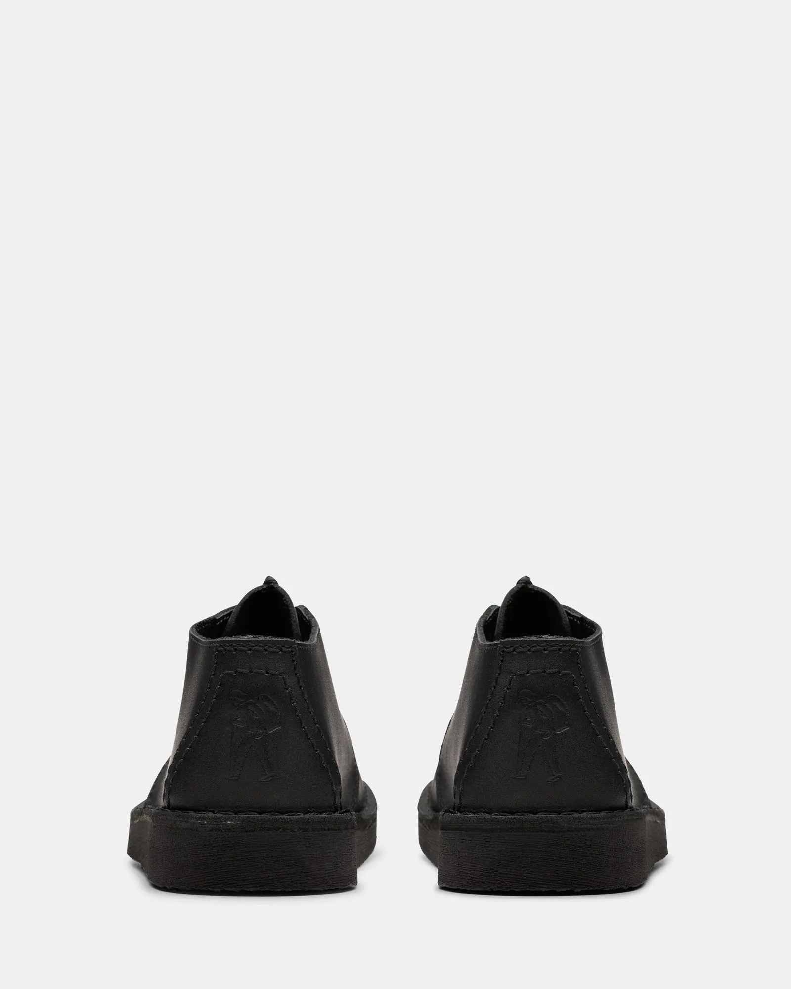 DESERT TREK OLDER KIDS Black Leather Comfortable Straps