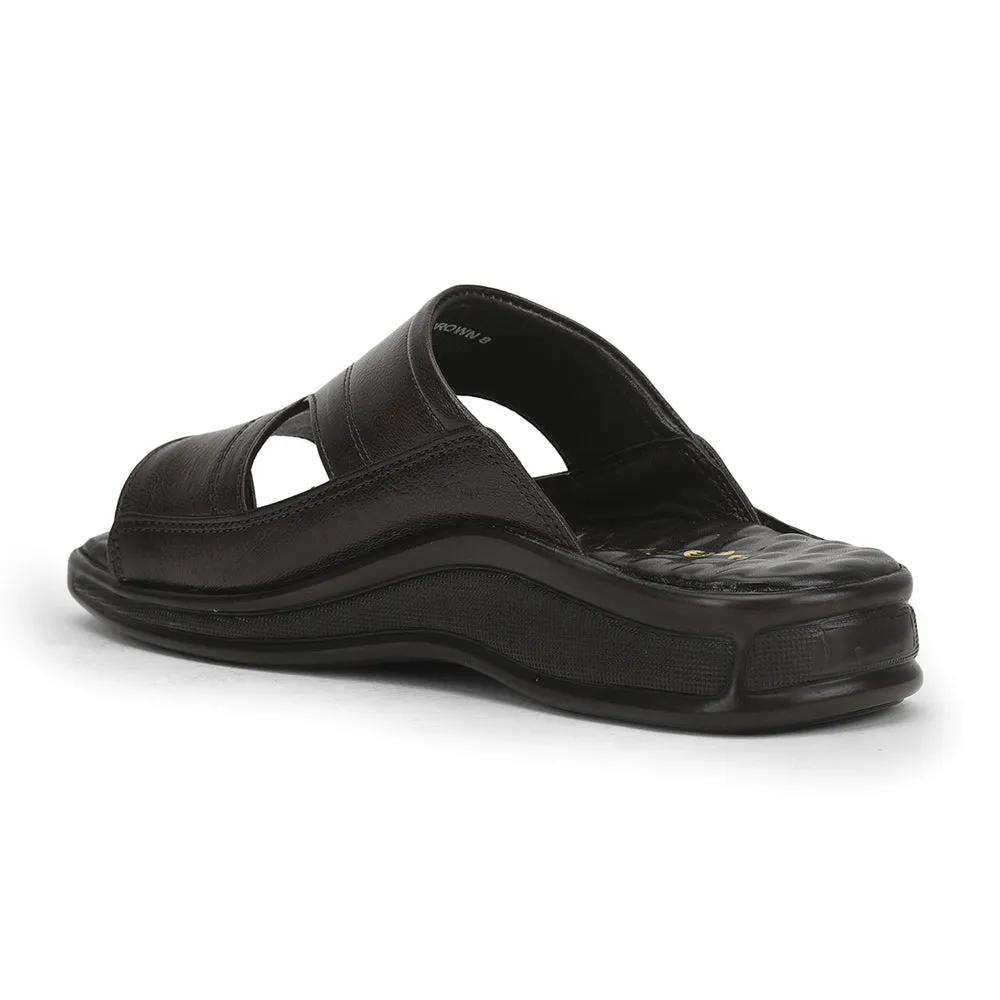 Morning Slippers Healers Casual Slippers For Men (Brown) 2050-803D By Liberty