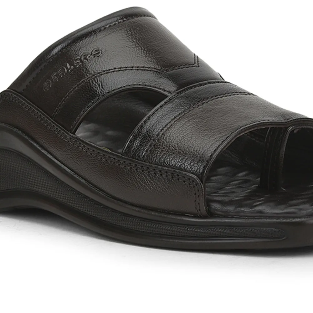 Zelda Slippers Healers Casual Slippers For Men (Brown) 2050-803D By Liberty